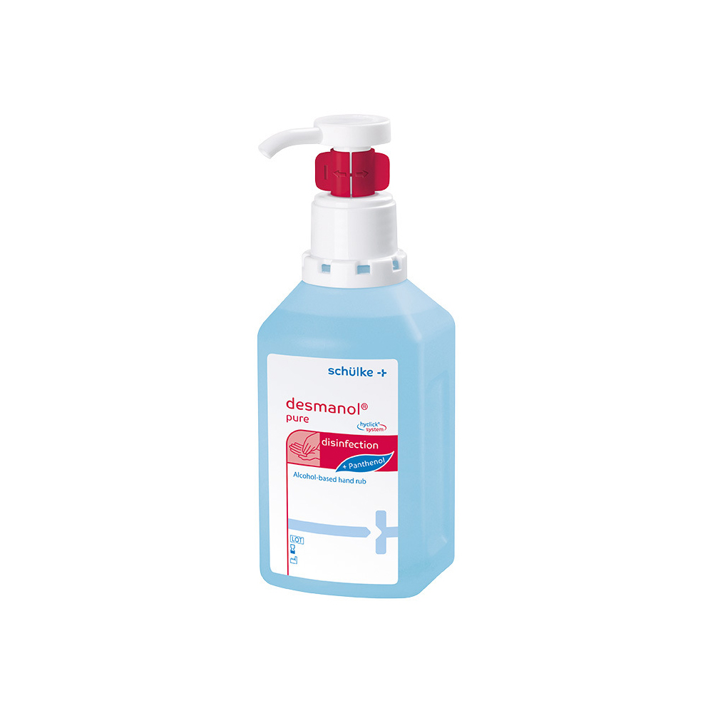 Desmanol® Pure Hyclick hand disinfectant, fragrance-free, from Schülke