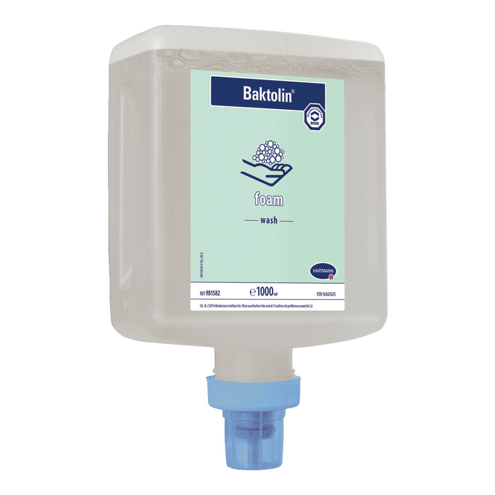 Baktolin® foam wash lotion, foam soap, for CleanSafe dispenser, 1000ml