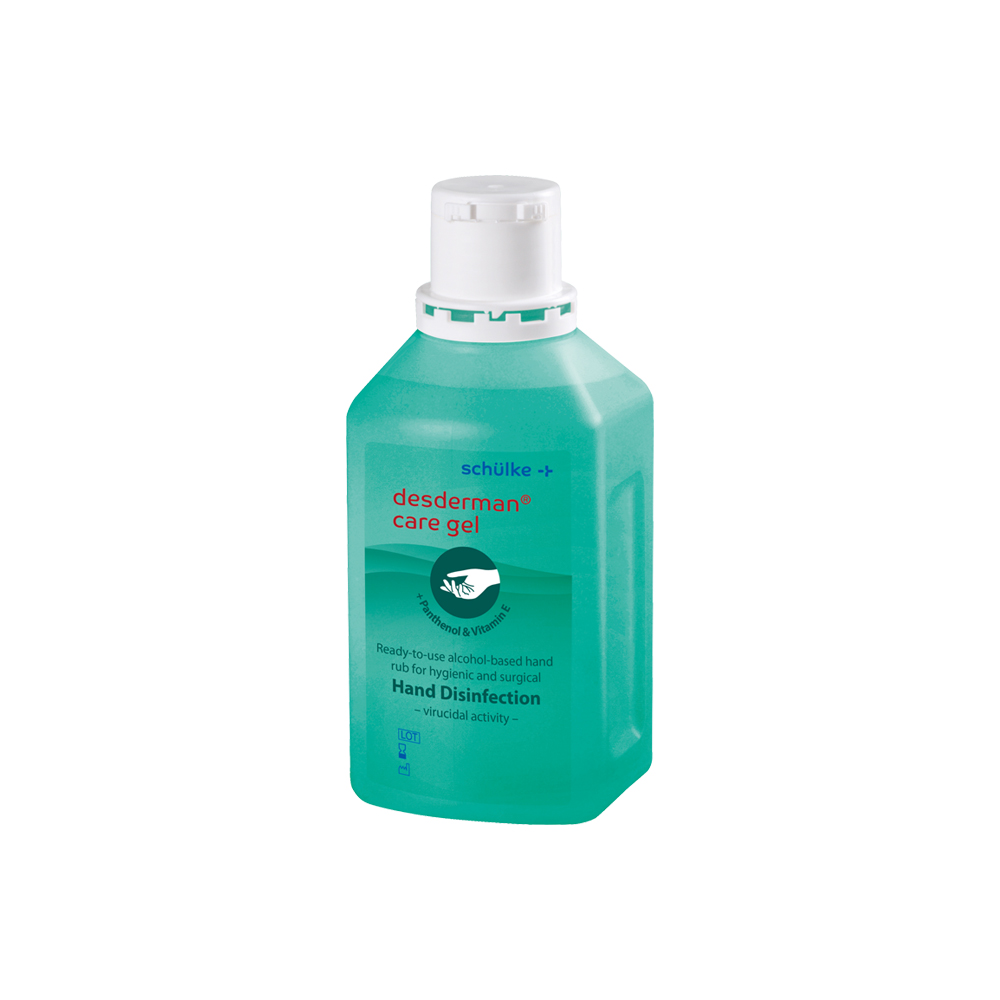Desderman® Care Gel hand disinfectant gel, fragrance-free, from Schülke