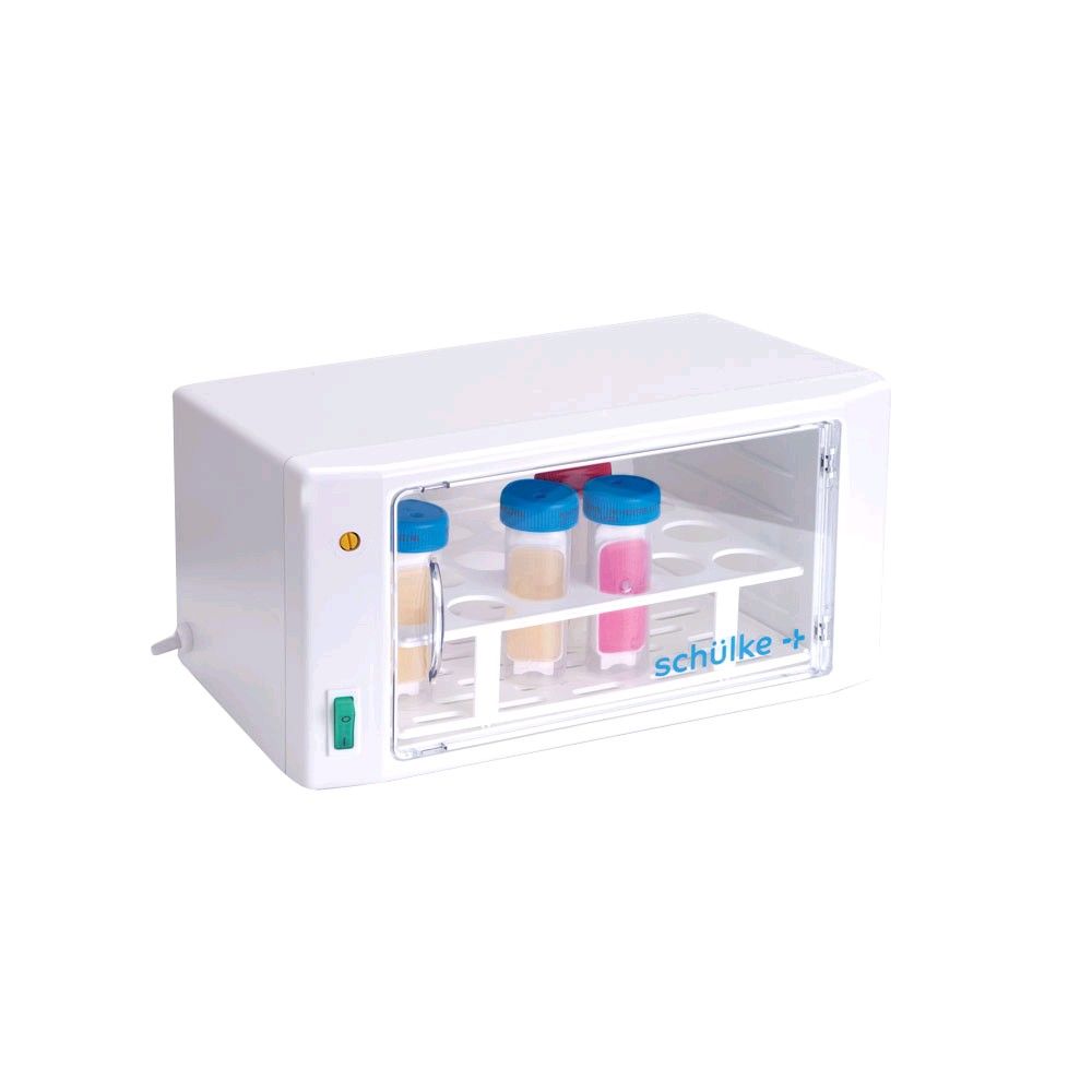 Schülke Cultura incubator for 18 Agar Strips, transparent door