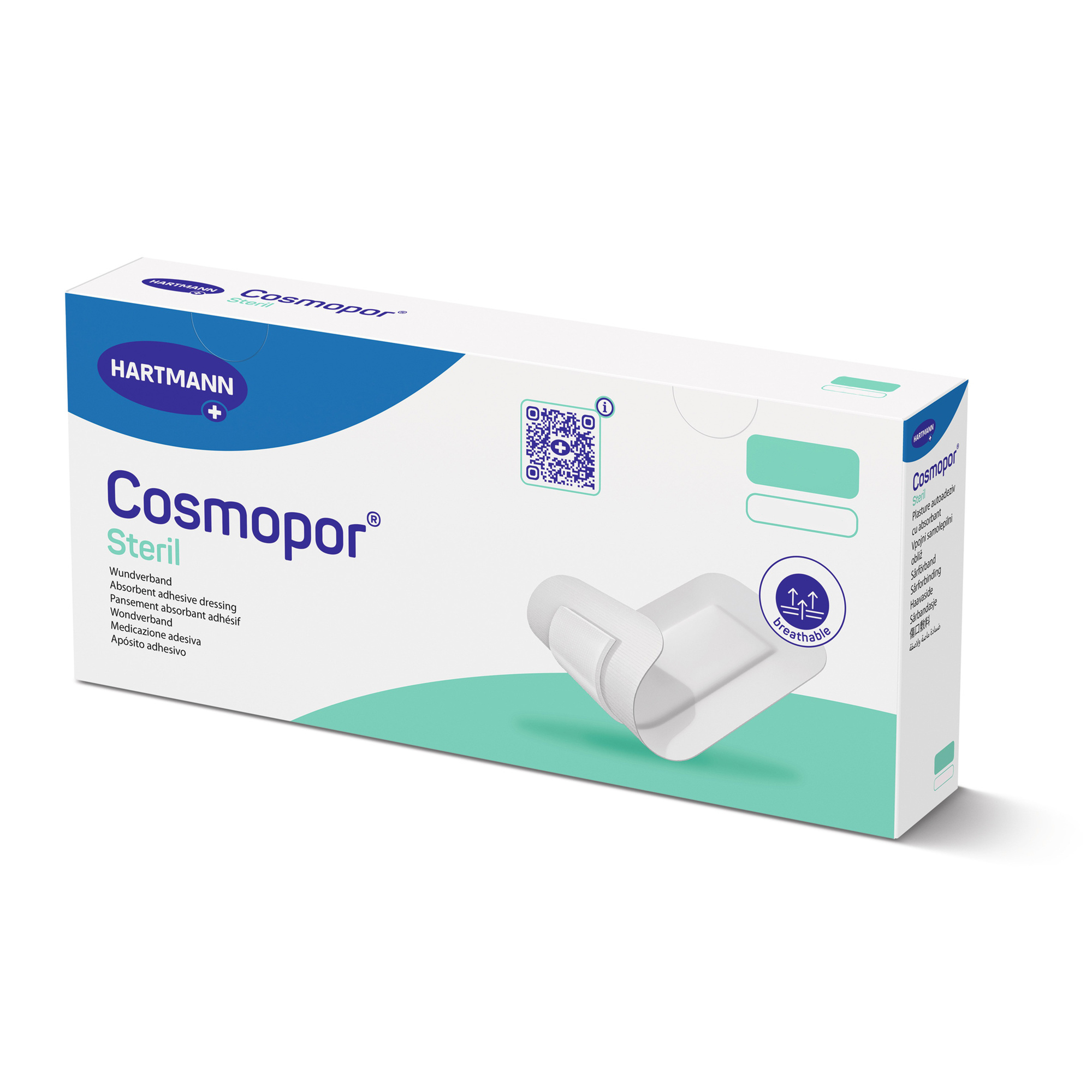 Hartmann Cosmopor® Sterile Wound Dressing 35 x 10 cm, 25 pieces
