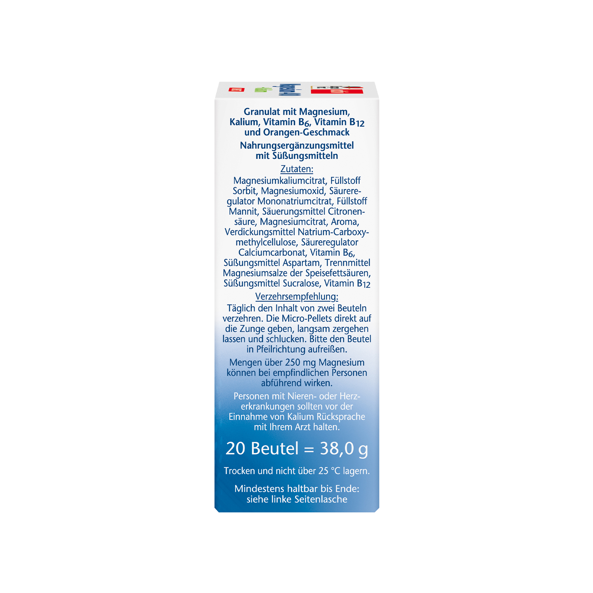 Doppelherz aktiv Magnesium + Potassium, direct, 20 Portions