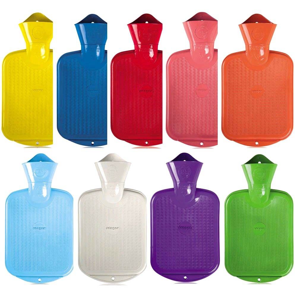 Sänger 0.8 L hot water bottle for kids, smooth, seamless, color choice