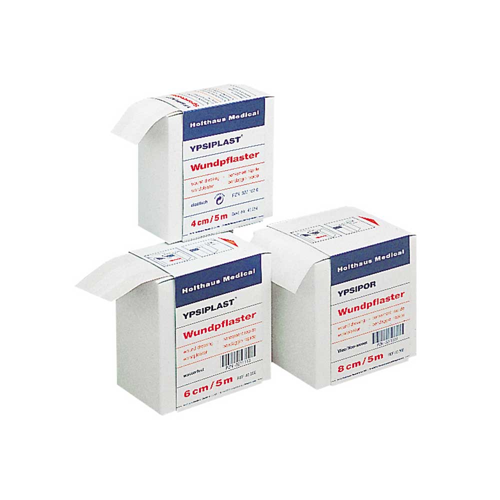 Holthaus Medical YPSIPOR Wound Plaster, Nonwoven, 4cmx5m