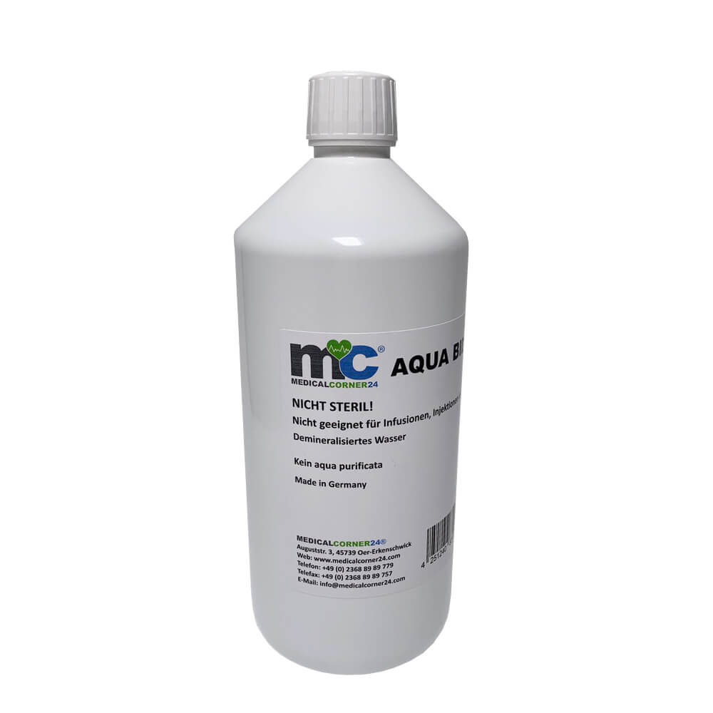 Double-Distilled Water AQUA BIDEST, Laboratory Water Pure Water 1,000 ml Double-Distilled Water AQUA BIDEST, Laboratory Water Pure Water 1,000 ml