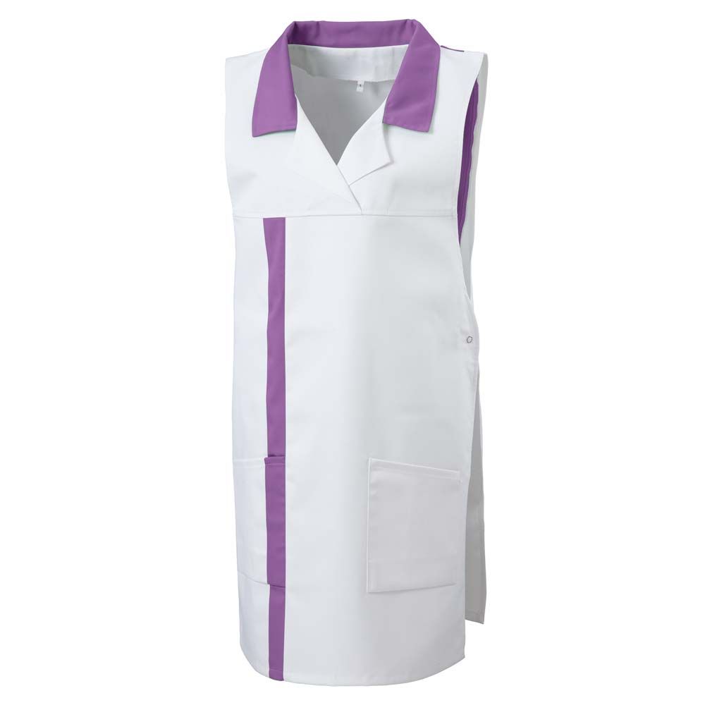 Exner Pullover Apron, 2 Side Pockets, Purple, II