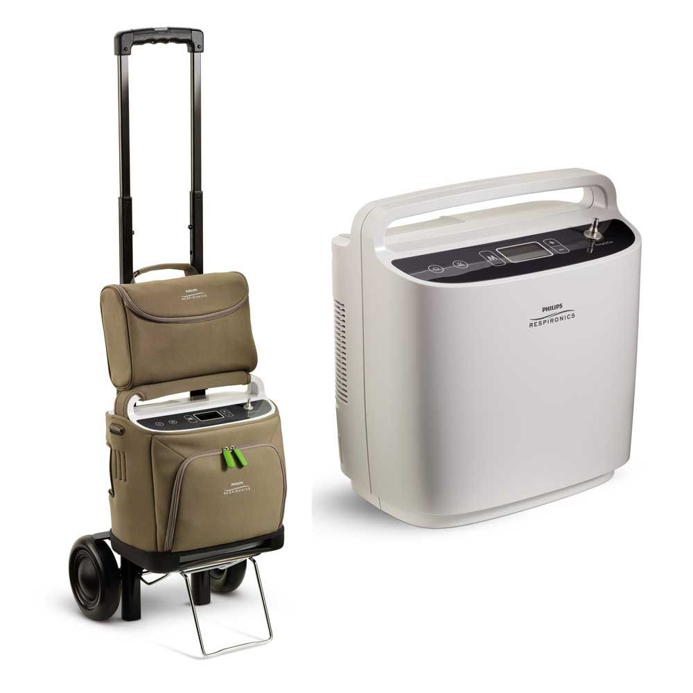 Philips oxygen concentrator SimplyGo, mobile, bag / trolley