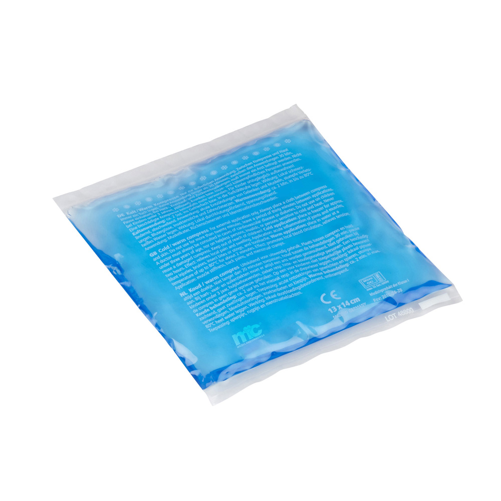 25x Hot and Cold Compresses 13x14 cm Including 25 Nonwoven Fabric Cases