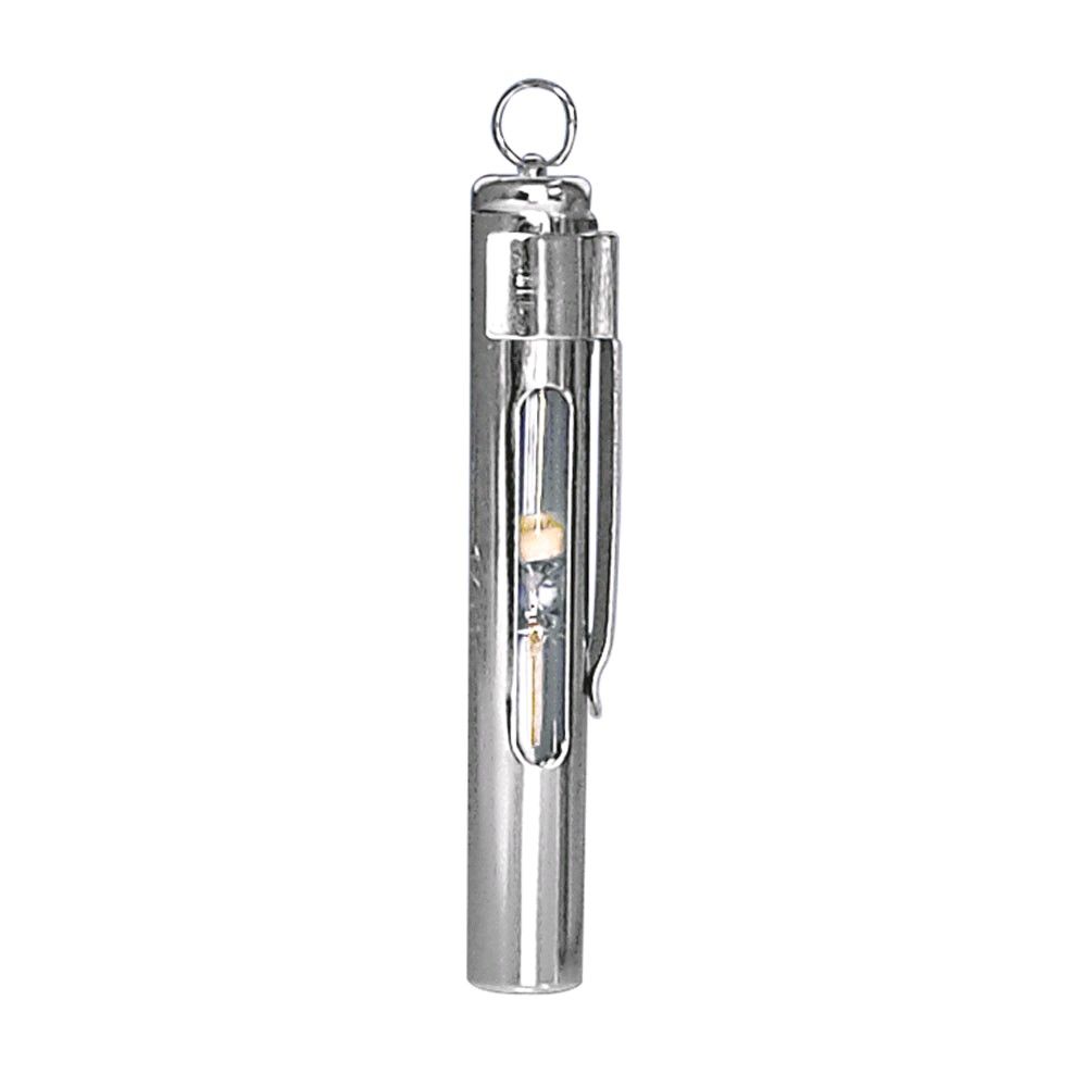 Ratiomed hourglass, metal case holding clip, 1/4 min, 15 Sec.,1 item
