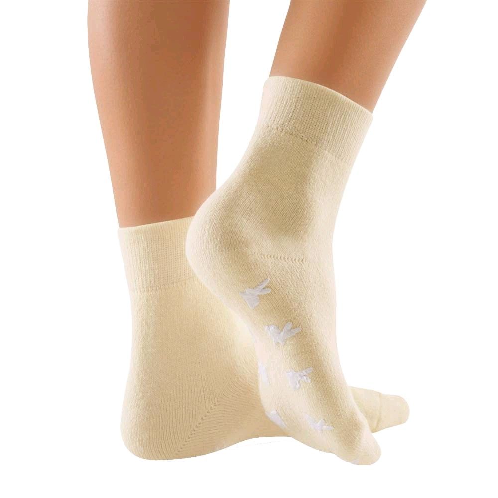 ClimaCare® Foot warmers Bort, socks, white, M