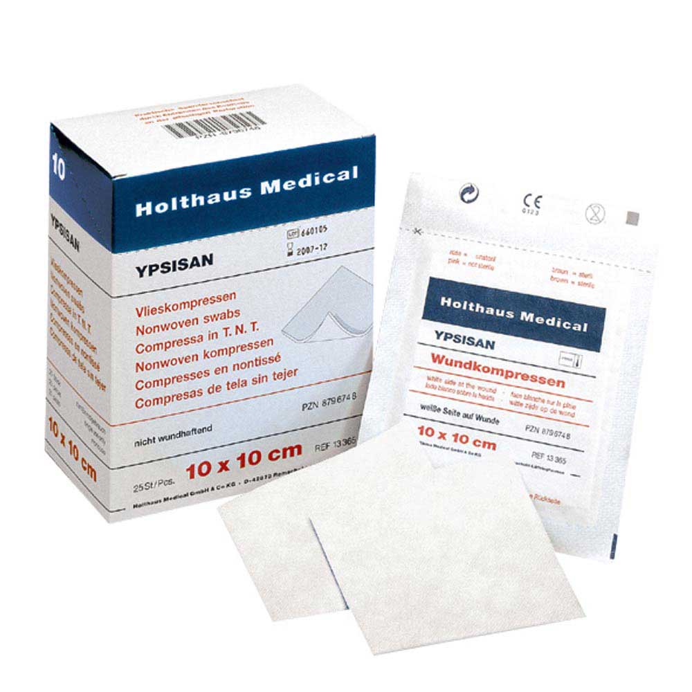 Holthaus Medical YPSISAN wound compresse, 10x10cm, 2pcs