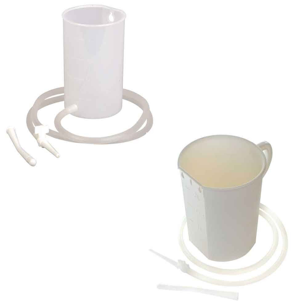 Behrend Irrigator set, beaker, graduated, made of PP, 1 or 2 L