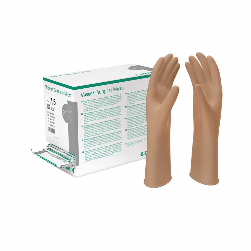 B.Braun Vasco® Surgical Micro gloves, Size 6