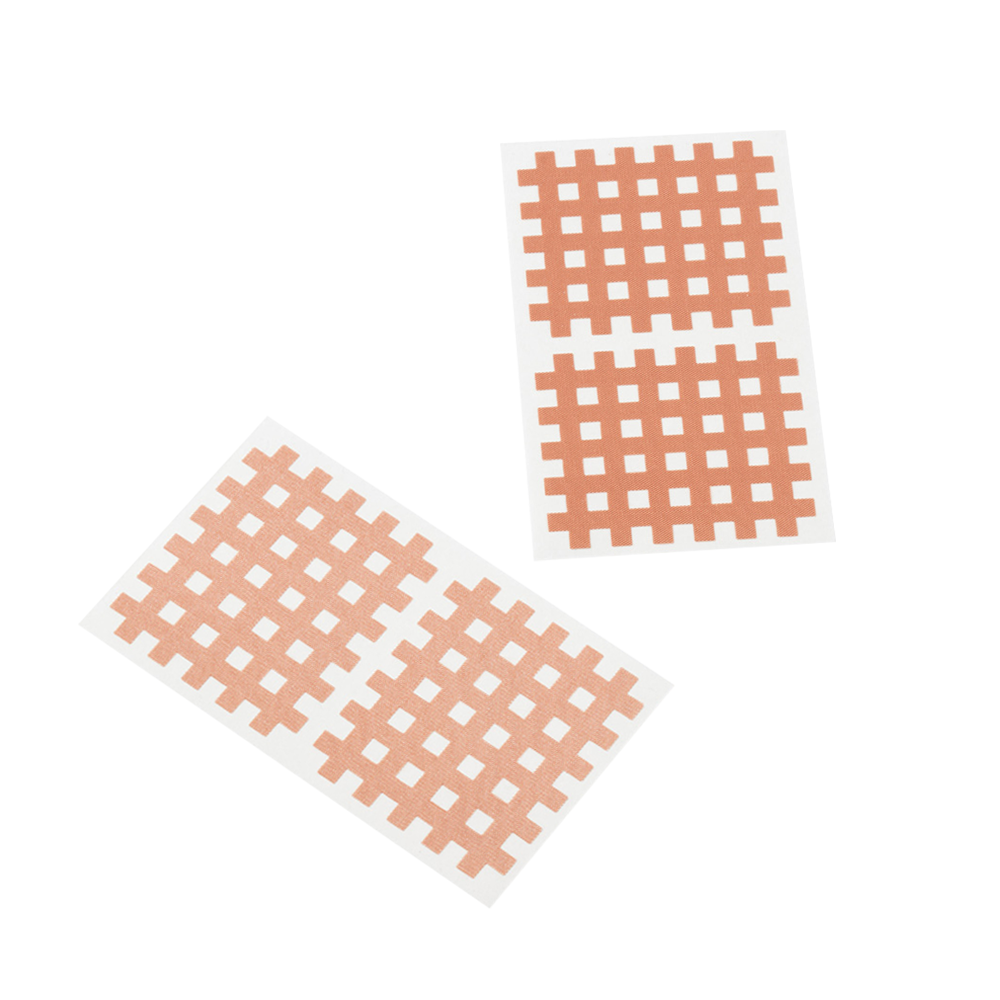Cross Tape, Cross Patch, Grid Tape, 5,2x4,4 cm, 3 colors, 18 sheets