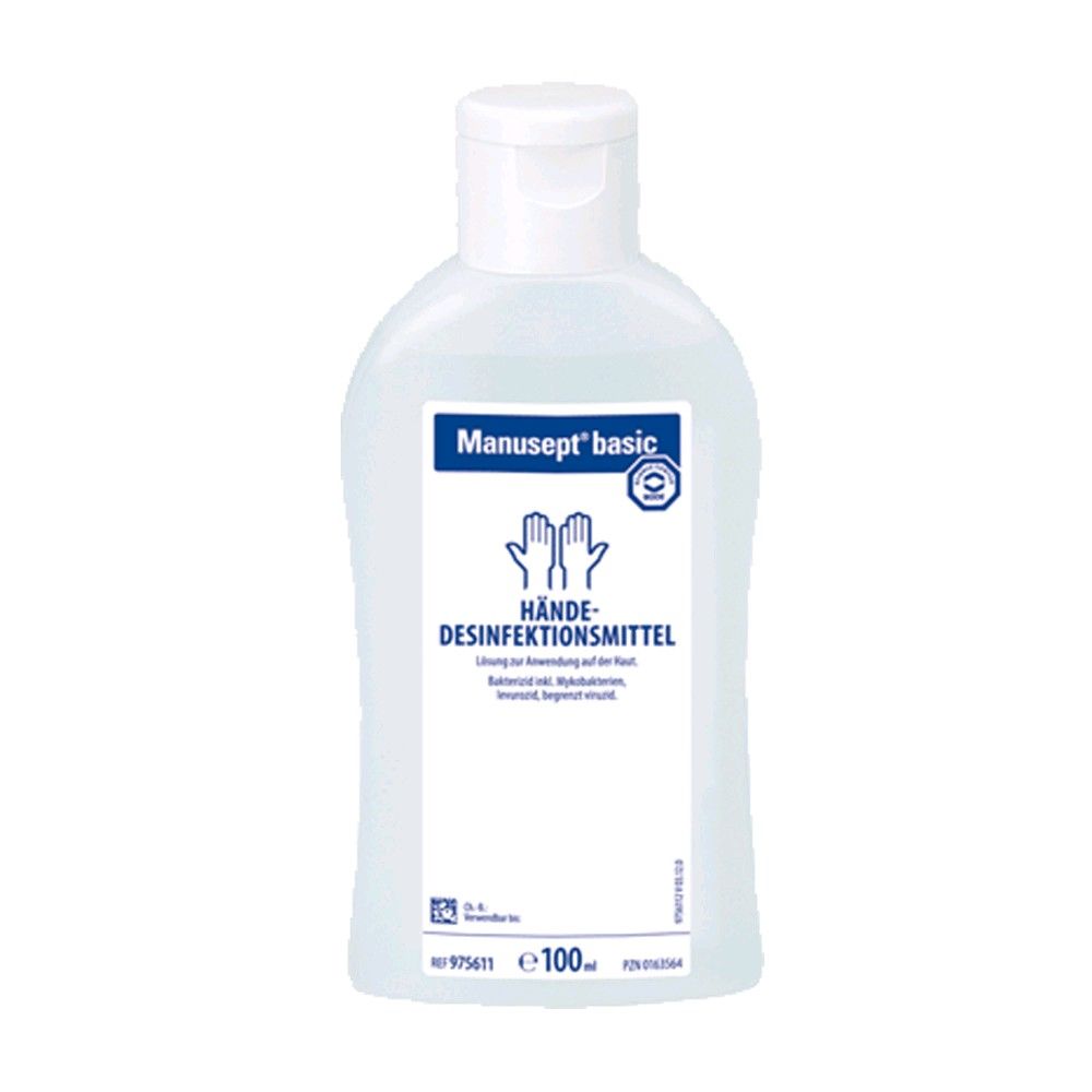 Bode Manusept® basic hand hygiene, color dye / fragrance free, 100 ml