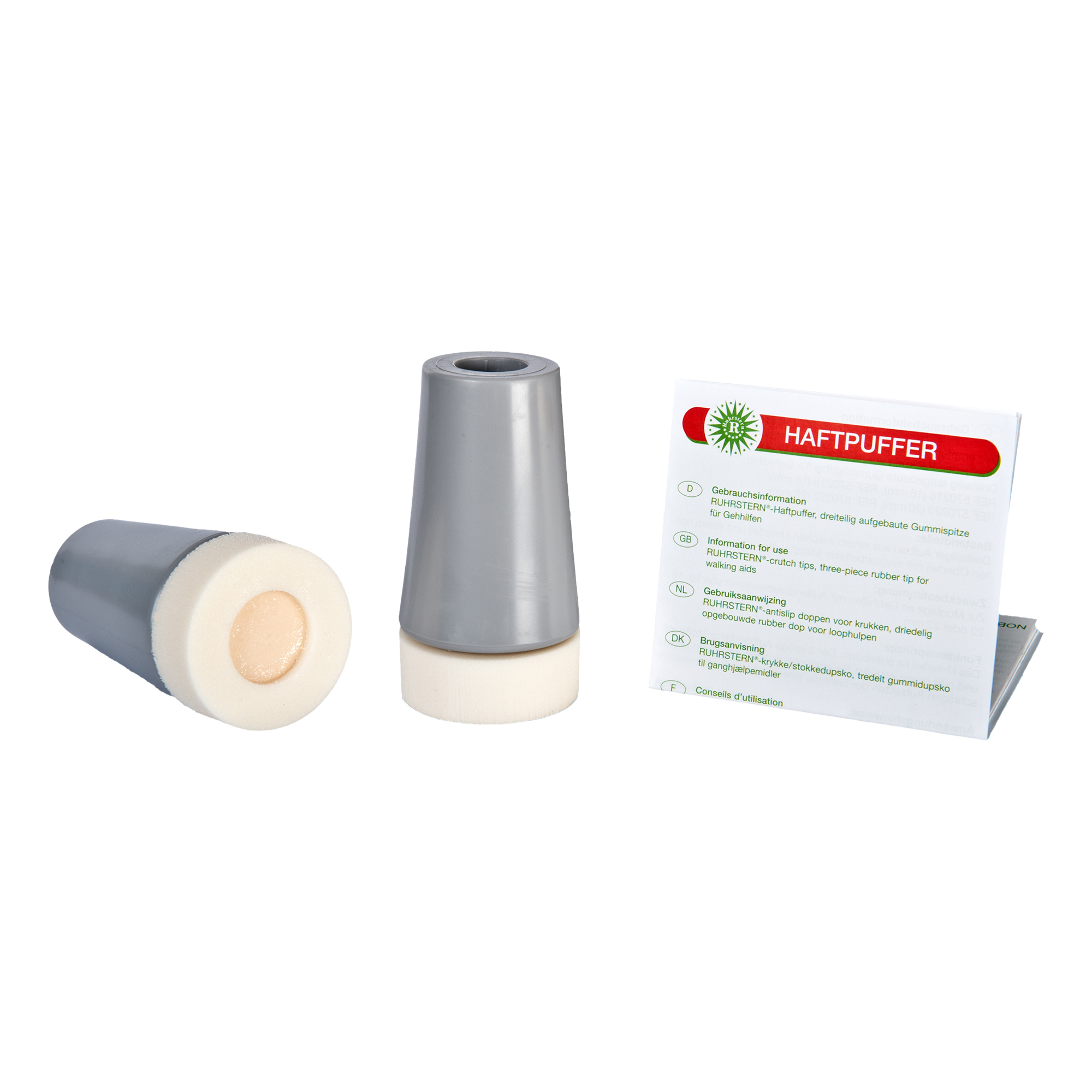 Noba detention buffers, low abrasion, 2pcs, sizes