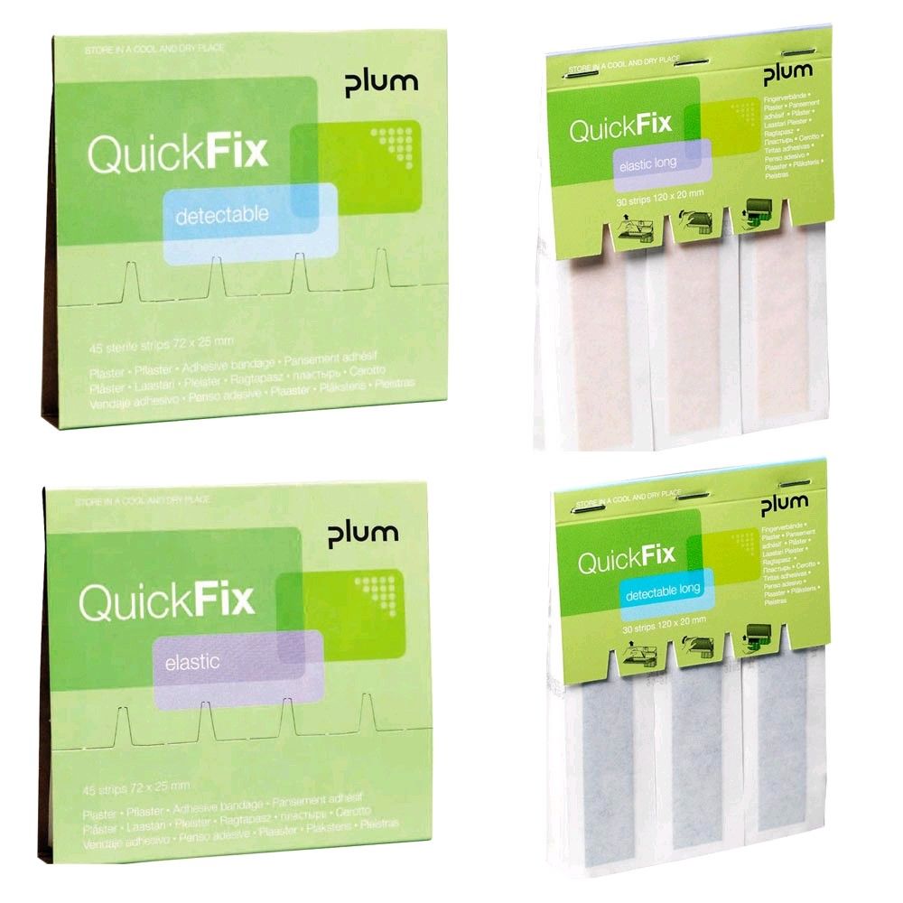 Plum QuickFix plaster Refill for plaster dispenser, all variants