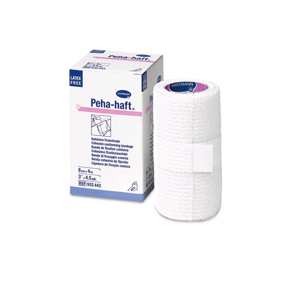 Hartmann Peha-haft Latex-free Fixation Bandage, 4 cm x 4 m, 1 item