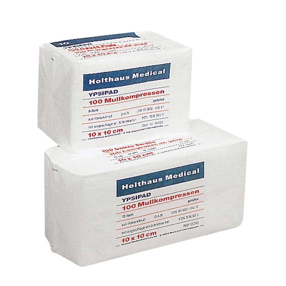 Holthaus Medical YPSIPAD gauze compresse, non-sterile, 100 pcs