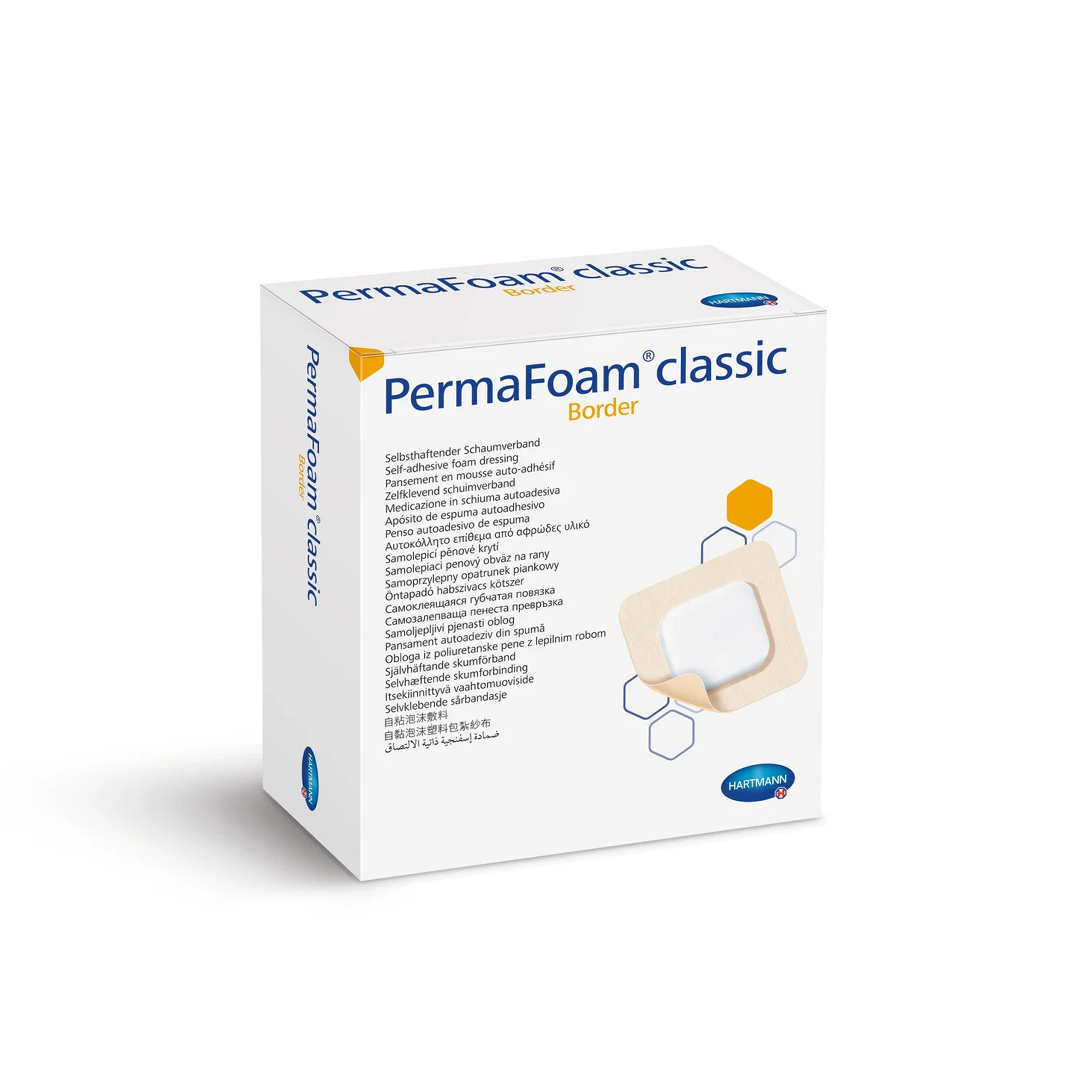 Hartmann PermaFoam® Classic Border 10 x 10 cm, 10 pieces