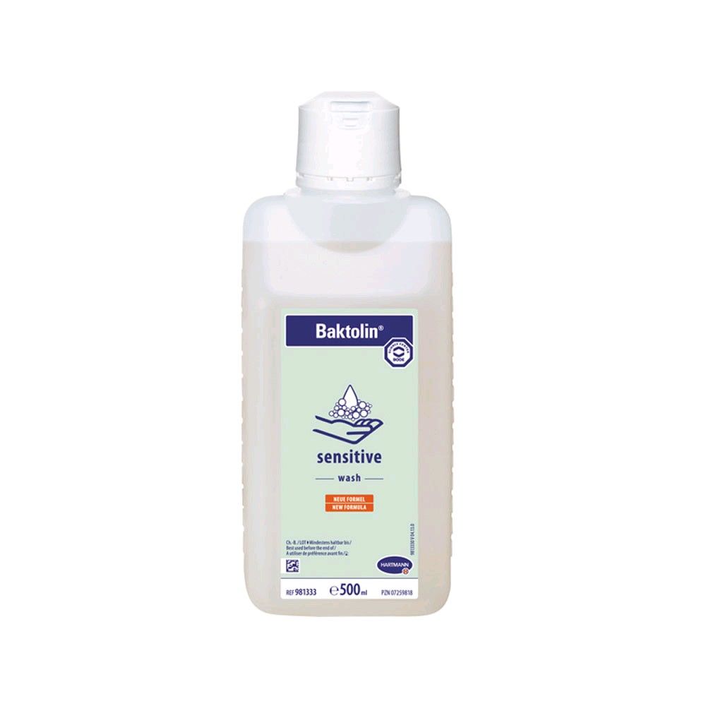 Baktolin sensitive Wash Lotion for Skin and Hands, 500 ml