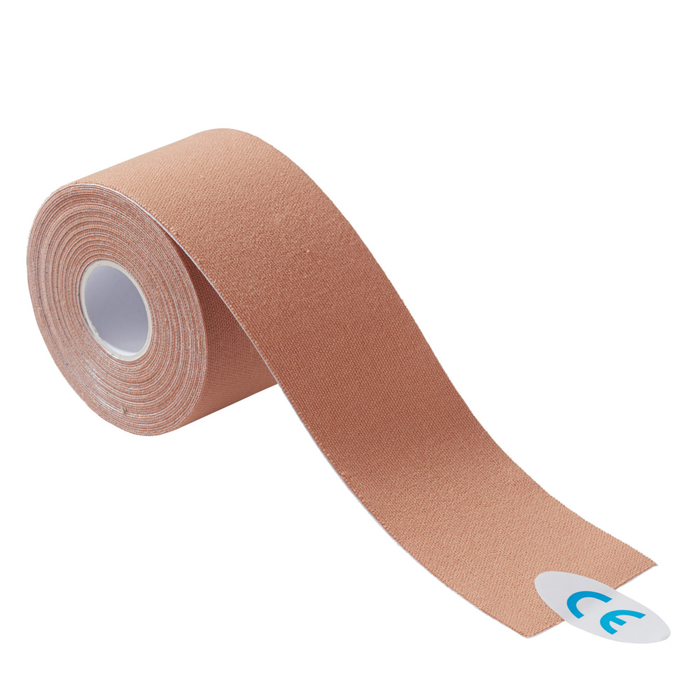Power Kinesiology Tape, 5 cm x 5 m, 1 roll, fawn