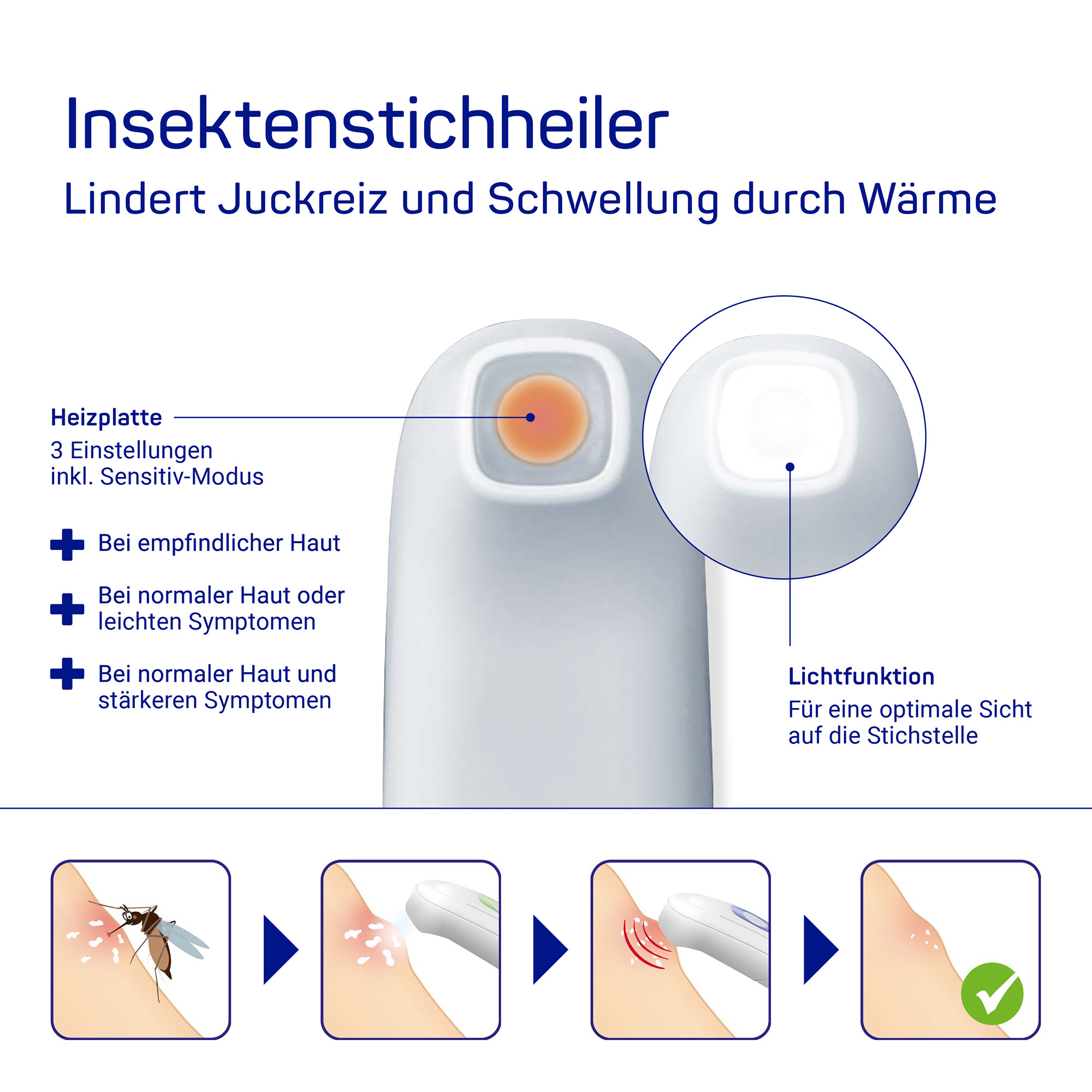 HARTMANN insect bite healer with 3 intensity levels