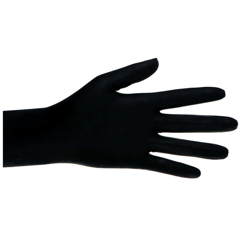 Black Ninja, latex gloves, Ampri, size S