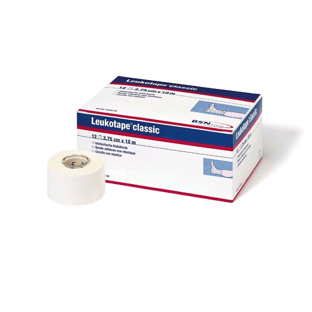 BSN medical Leukotape Classic, taping, 3,75cm x 10m, 5 rolls white