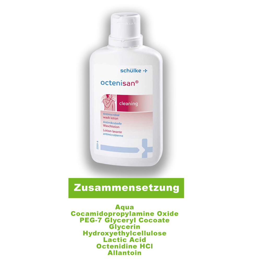 Schülke octenisan® wash lotion, mild, pH-neutral, skin / hair, 150ml