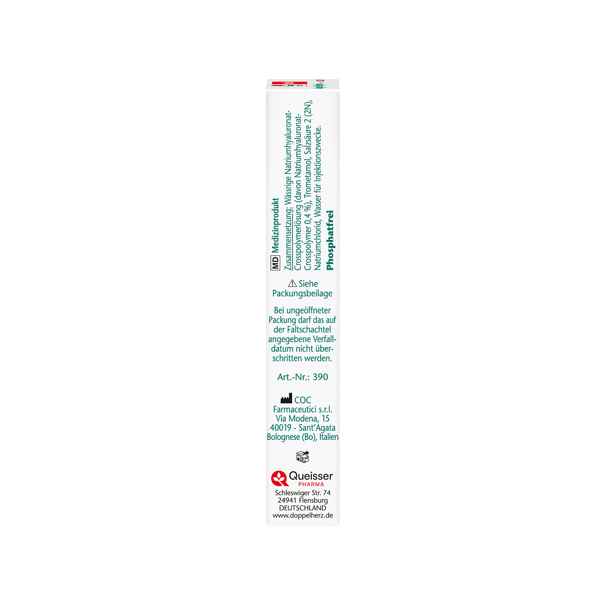 Doppelherz aktiv Eye Drops, Hyaluron 0.4% 10 x 0.5ml