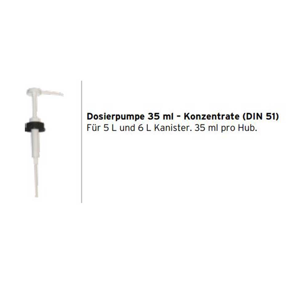 Ecolab Dosing Pump 35 ml For Concentrates of 5L / 6L Canisters, DIN51