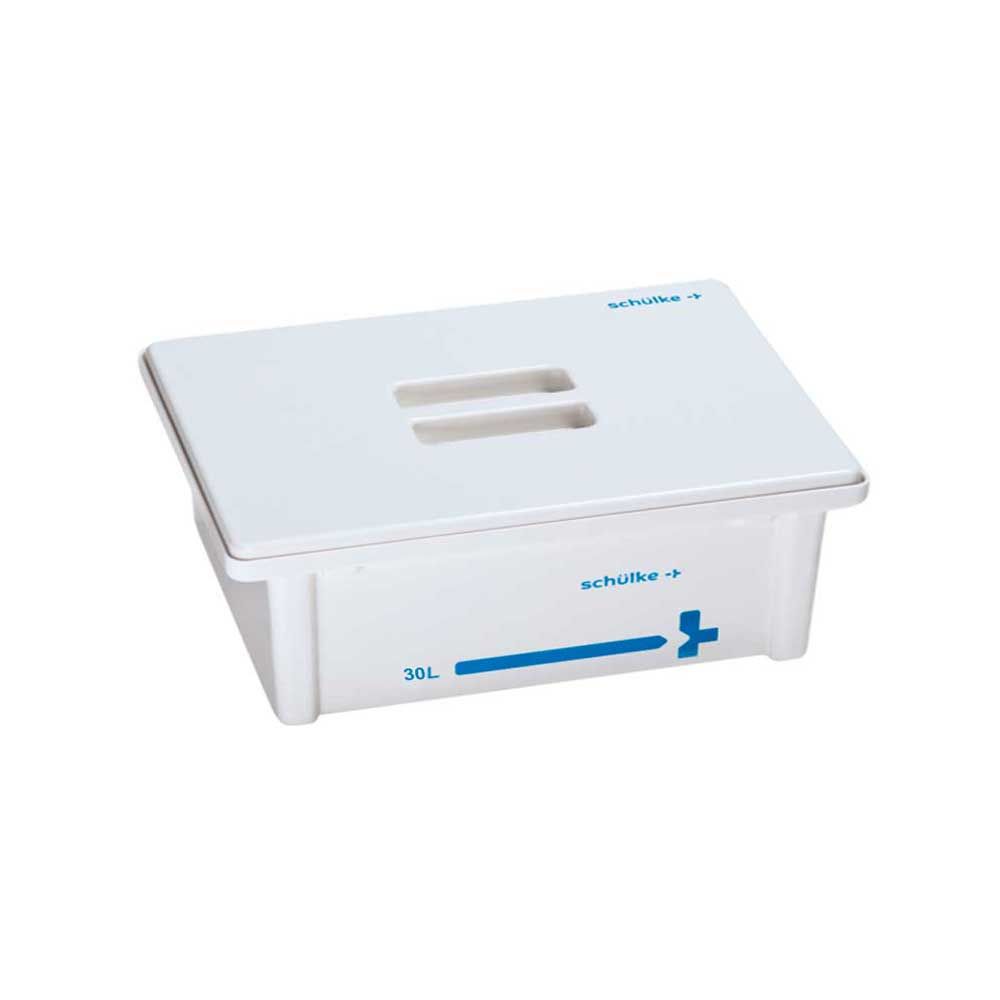 Schülke Disinfection Bath-Set 30L, Witho. Discharge Tap, Lid White