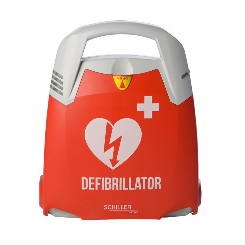Defibrillator FRED-PA-1, AED, fully/semi-automatic, with voice instructions