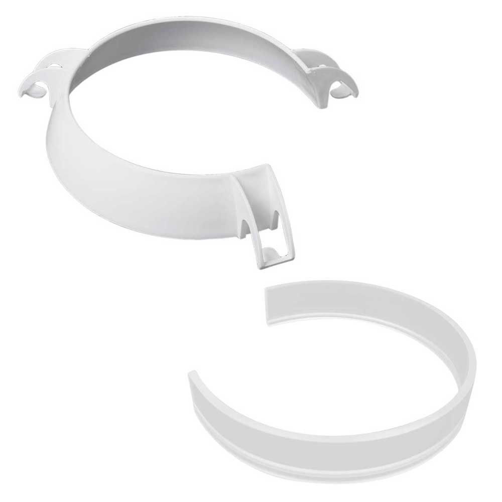 Behrend plate-raised-edge, plastic, diff. Colors / sizes