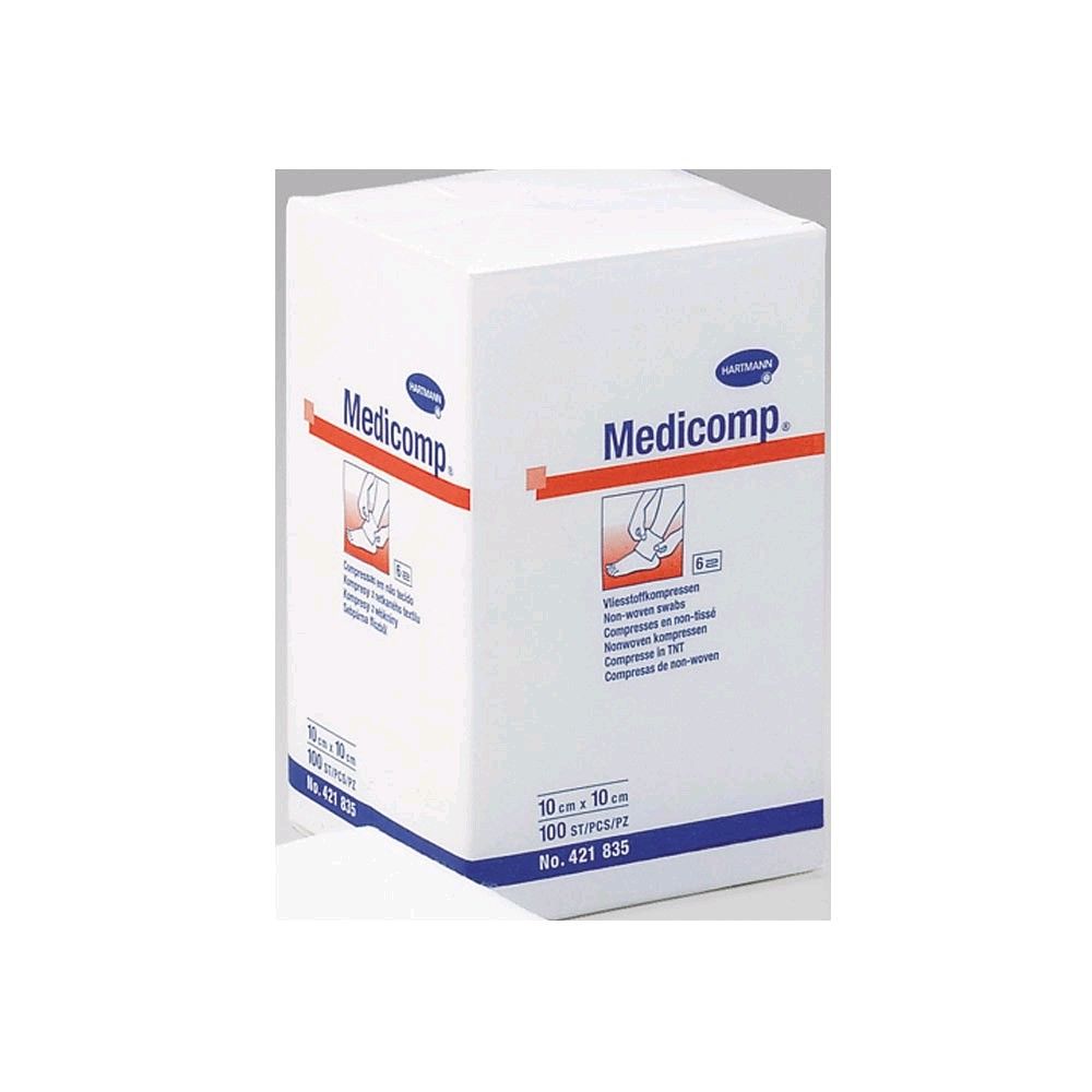 Medicomp nonsterile 5x5 cm, 100 pack