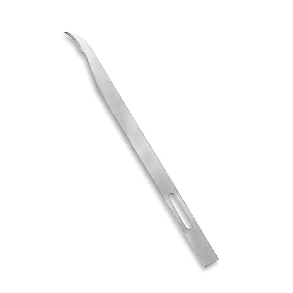 Ratiomed thread pulling knife, stainless steel, 11 cm, sterile, 100 items