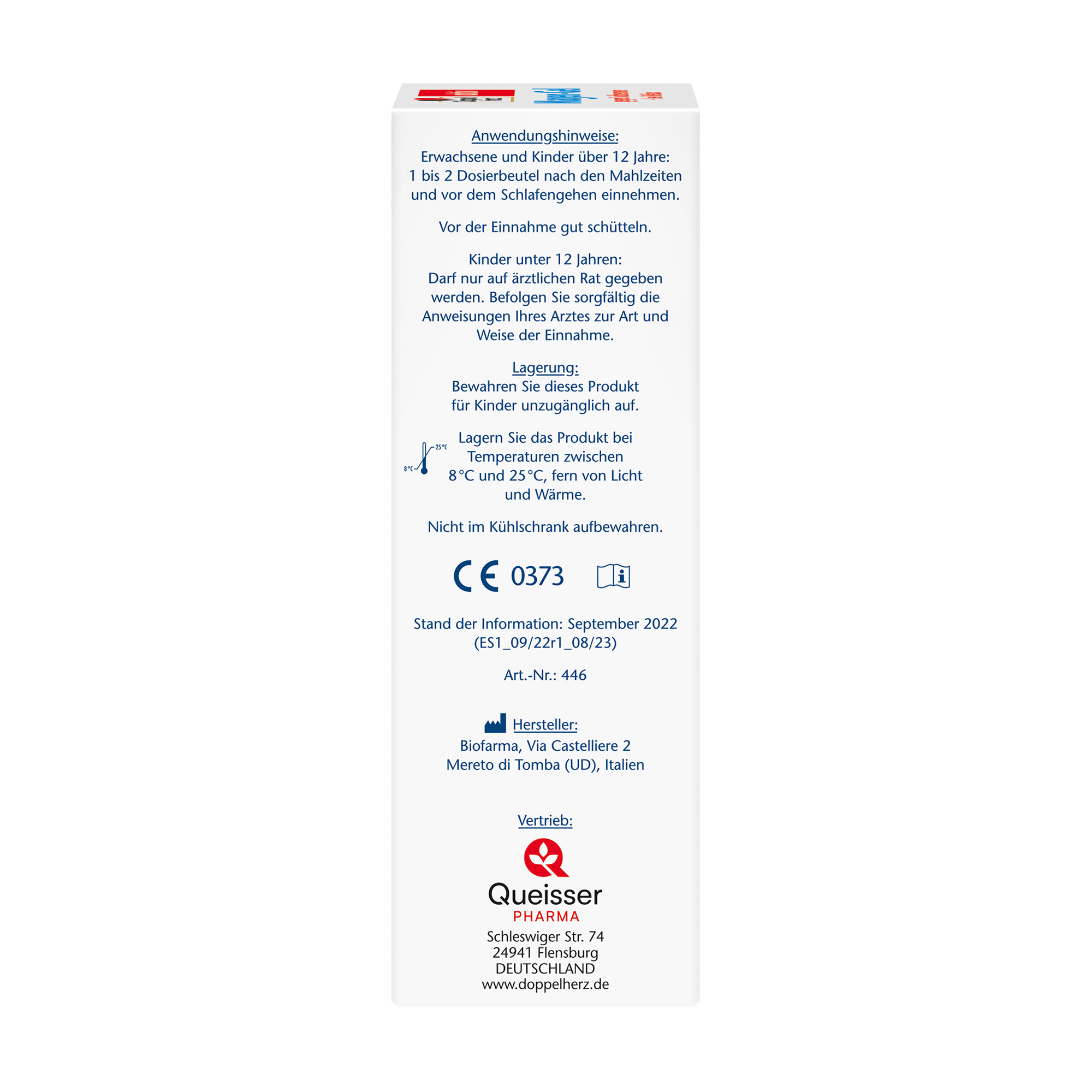 Doppelherz aktiv Stomach Gel for Heartburn, 20 Sachets