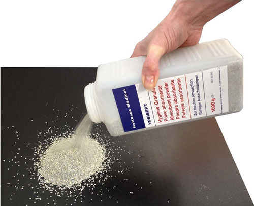 Granulated surface disinfectant from Holthaus Medical
