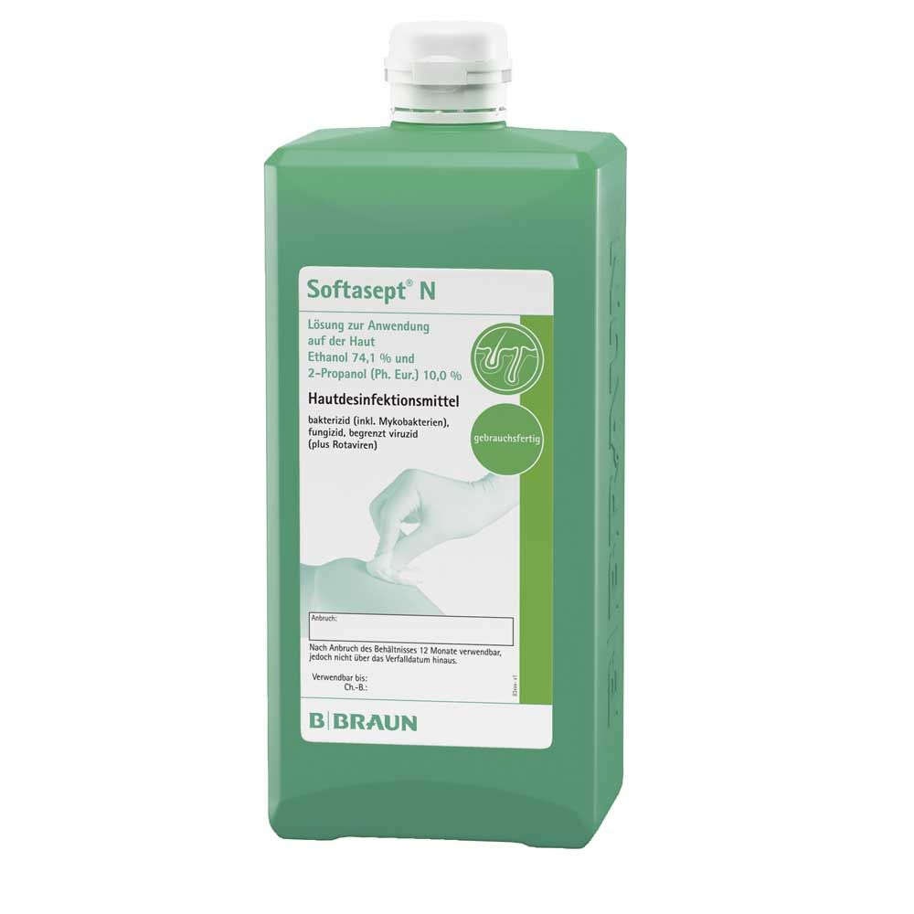 B.Braun skin disinfectant Softasept® N clear, 1000 ml