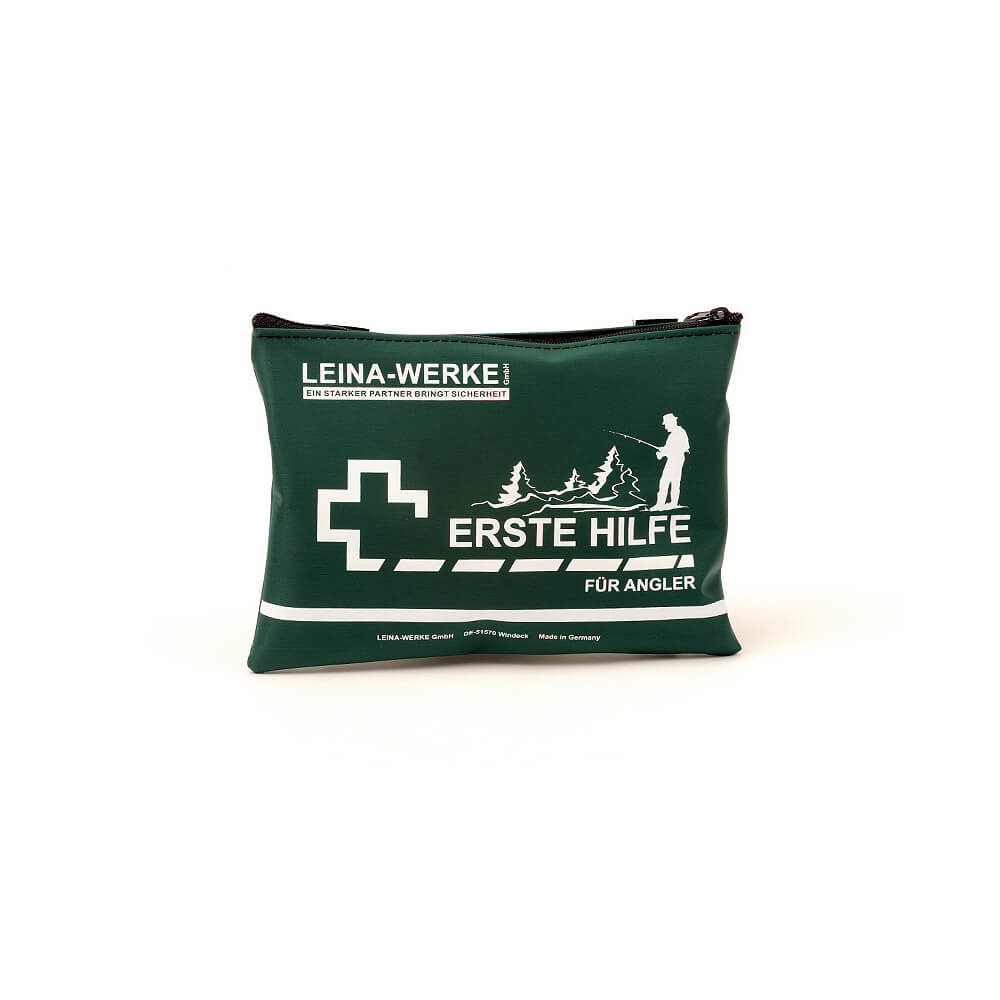 Leina-Werke first aid kit for fishermen, 15,5x11cm, green