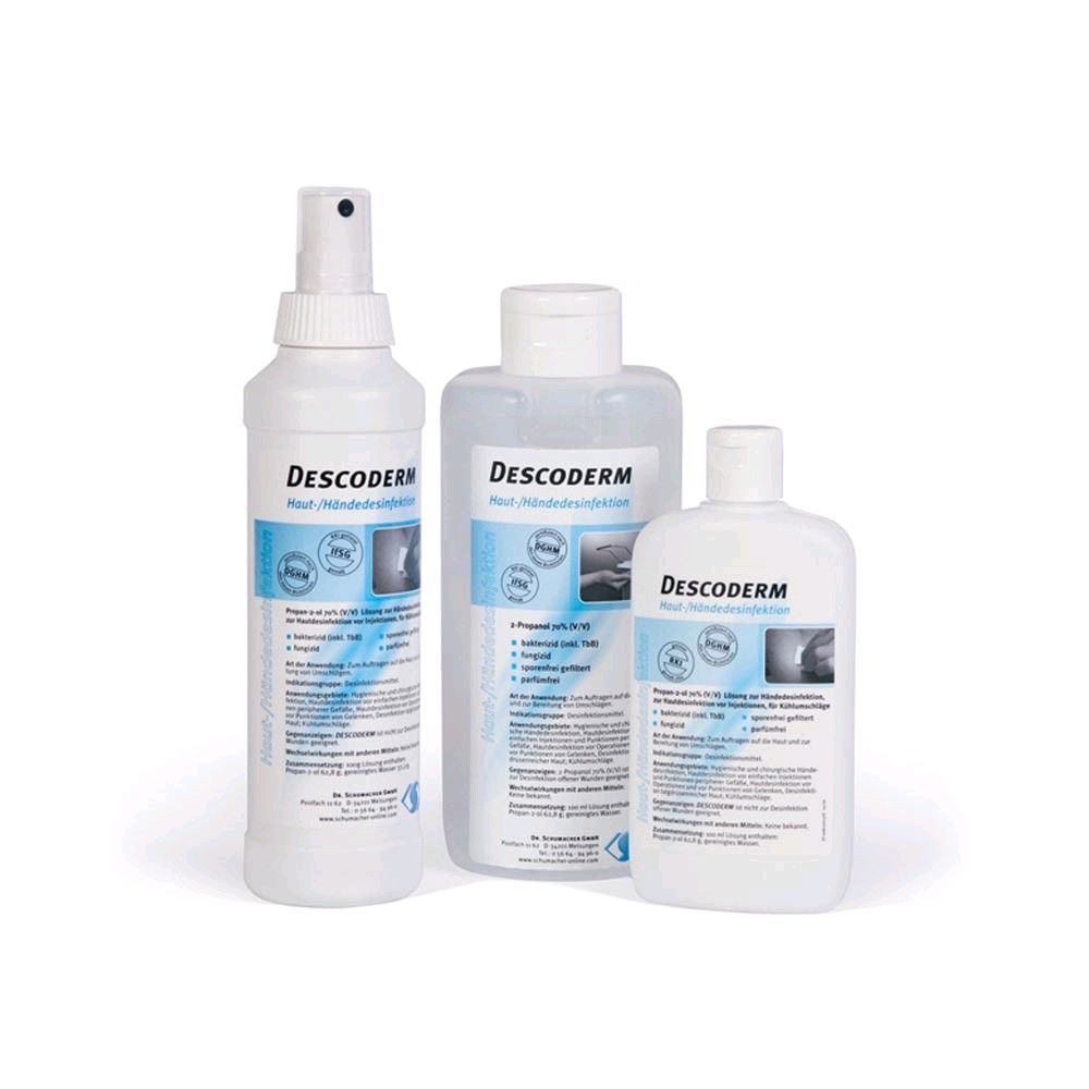 Descoderm Hand and Skin Disinfectant by Dr. Schumacher, 150 ml