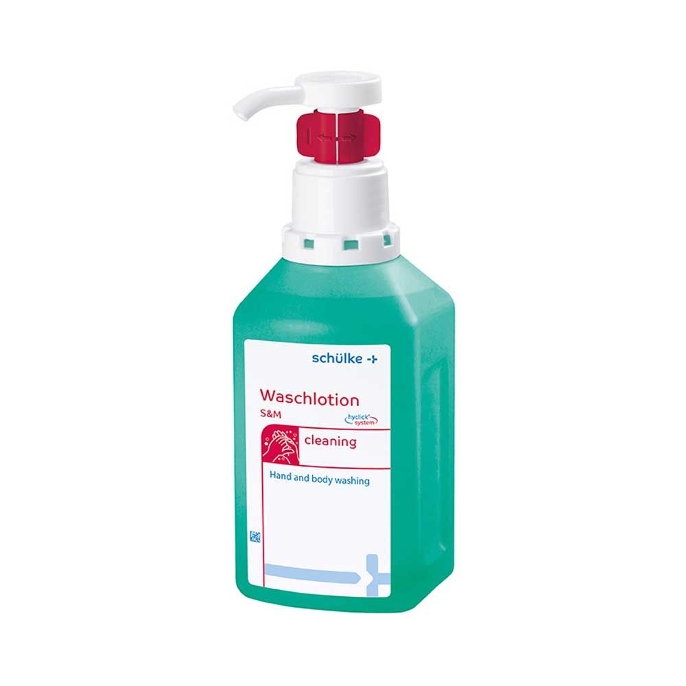 Schülke s-m skin balm, Hyclick bottle, 500 ml