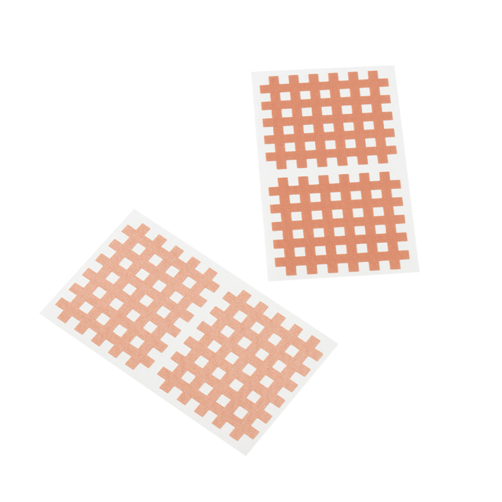 102 Cross patches incl. Tweezers, Grid Tape, diff. Sizes / colors