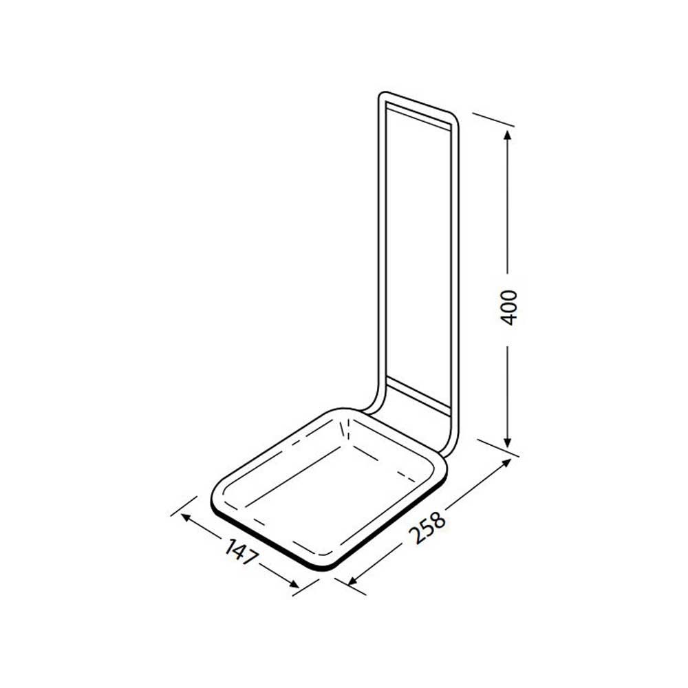 Schülke Clamp For SM2 Drip Tray Holder, Spare Part, 1 pc