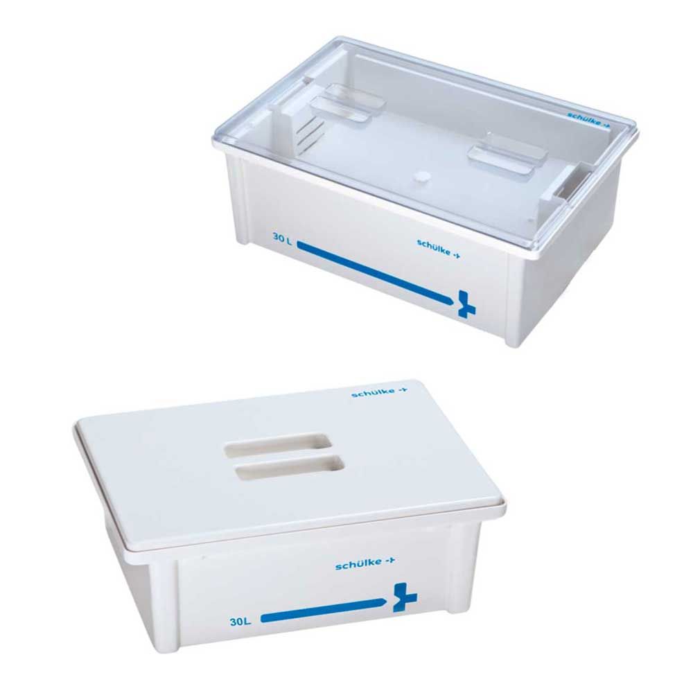 Schülke Disinfection Bath-Set 30L, Witho. Discharge Tap, Lid Colors