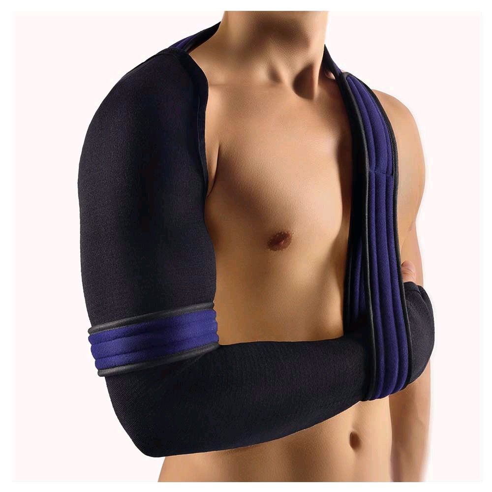 BORT OmoBasic® shoulder-arm bandage, closed shape, size 3, XL, blue