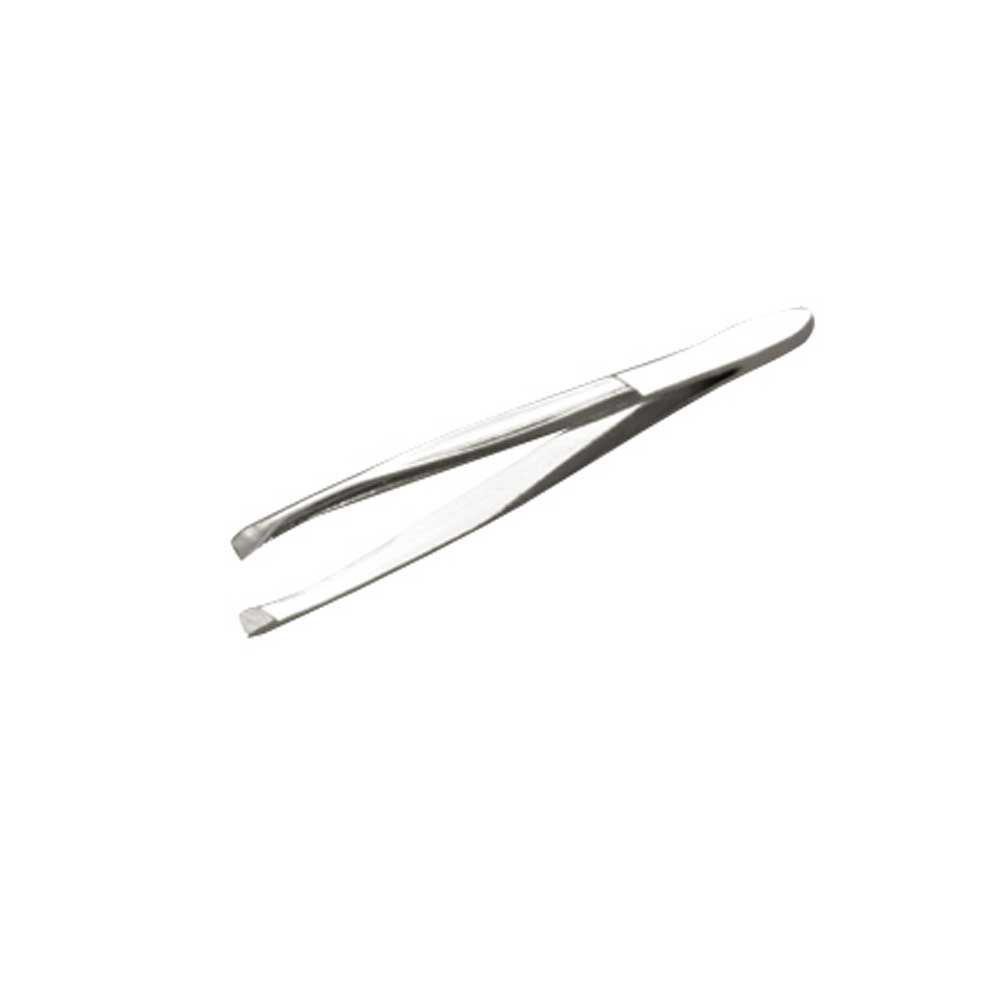 Holthaus Medical Hair Tweezers, Angular, Stainless, 8cm