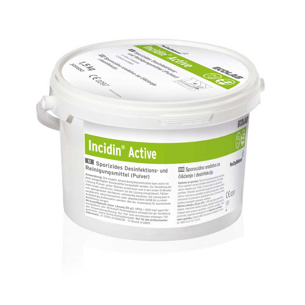 Ecolab Surface Disinfectant Incidin Active, Sizes