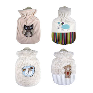 Fluffy Hot Water Bottle for Children